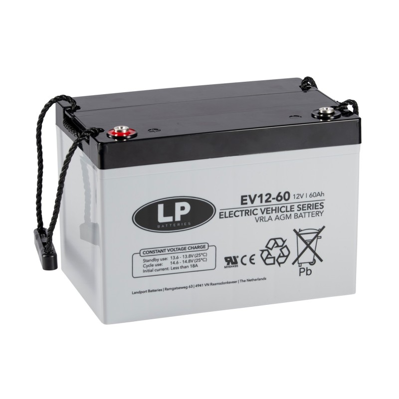 LP EV 60Ah 12V VRLA akumuliatorius