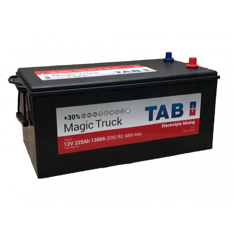 TAB 225 Ah Magic Truck akumuliatorius